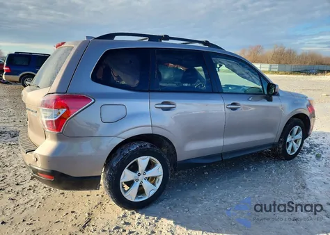 2016 Subaru Forester 2.5I Premium from USA, damaged, VIN JF2SJADC2GH539944